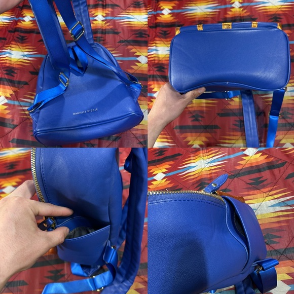 Danielle Nicole Disney Pixar COCO Blue Mini Backpack Lights Up! - Picture 4 of 6